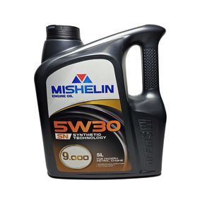 روغن موتور خودرو بنزینی میشلن اٌویل مدل 5w30 sn حجم 5 لیتر